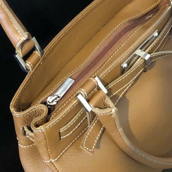 Rossi & Caruso Brown Leather Shoulder Bag - Picture 7 of 7